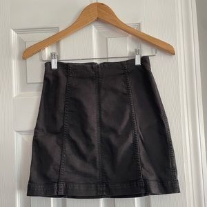 Free People Modern Femme Denim Skirt